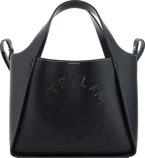 Black Polyamide Handbag