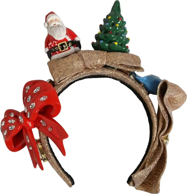Multicolor Glittery Christmas Themed Headwear Headband