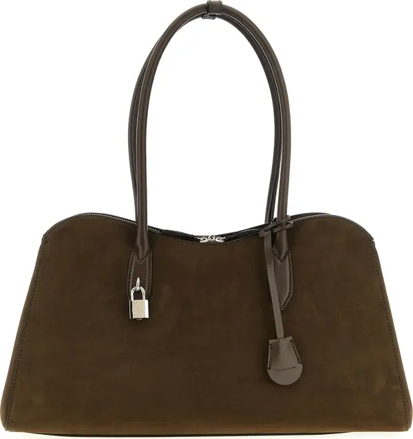 Brown Hemp Shoulder Bag