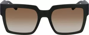 Brown Plastic Women Sunglass