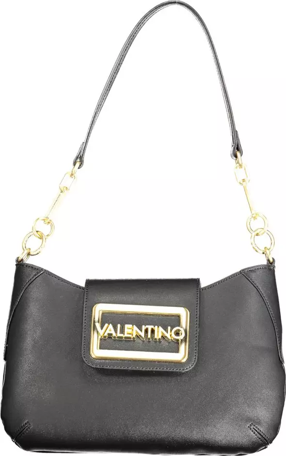 Black Polyurethane Women's Bag