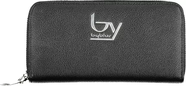 Black Polyurethane Women Wallet