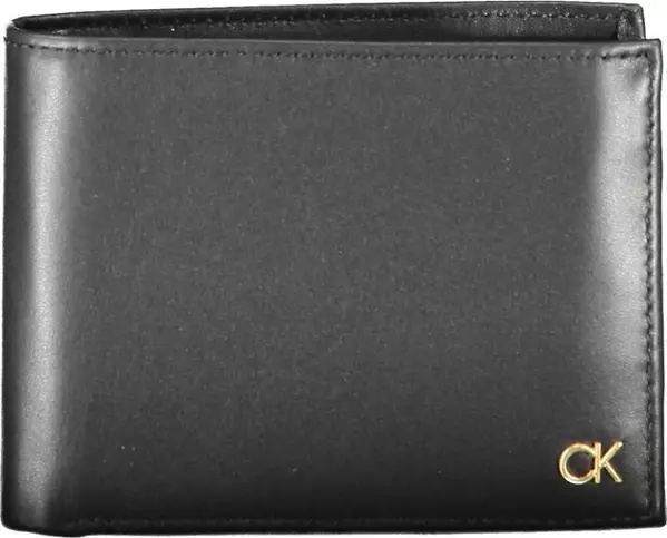 Black Leather Men Wallet