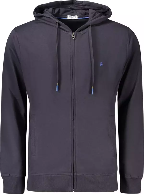 Blue Cotton Men's Sweatshirt