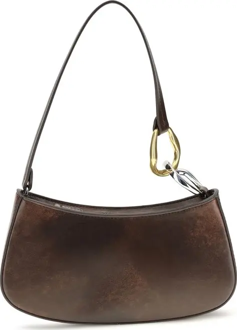Brown Calf Leather Bos Taurus Shoulder Bag