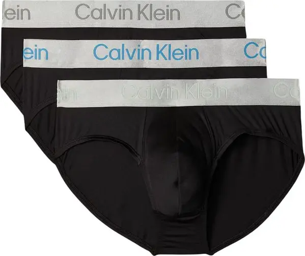 Black And White Recycled Polyester Briefs