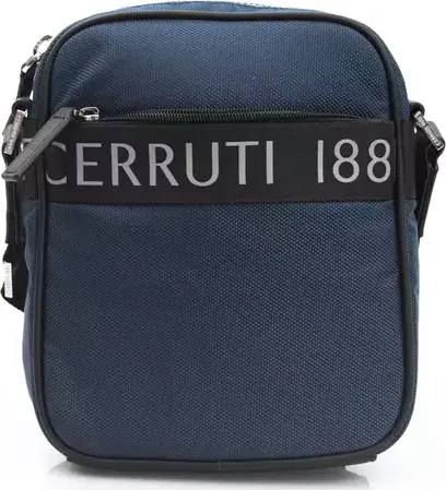 Blue Nylon Men Bag