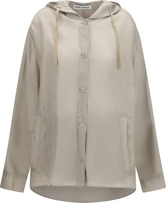 Gray Copper Shell Jacket