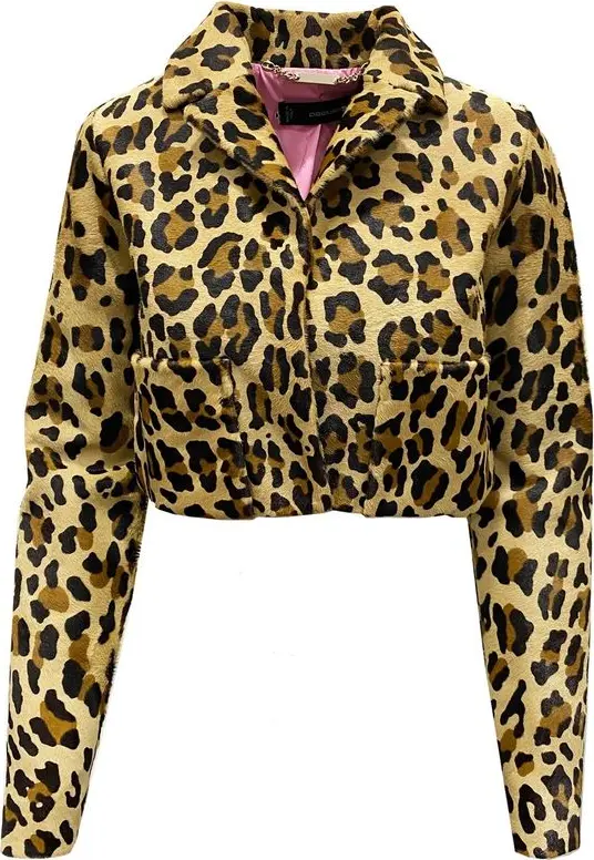 Brown Calfskin Full-Length Jacket