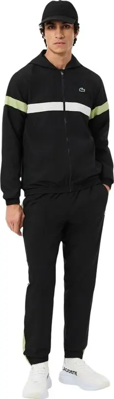 Black And White Polyester Sweatsuit