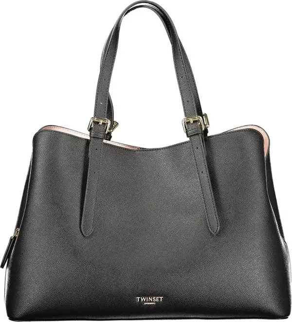 Nero Polyurethane Women Tote