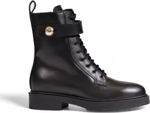 Black Leather Boot