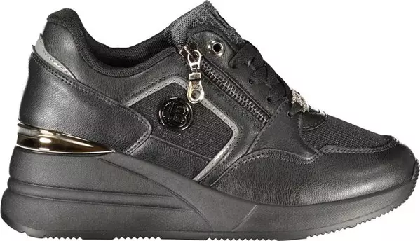 Nero Polyurethane Women Sneaker