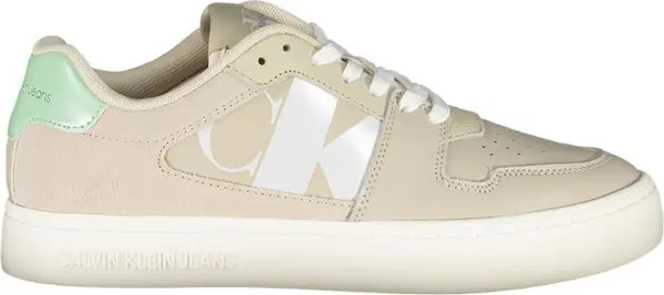 Beige Polyurethane Women Sneaker