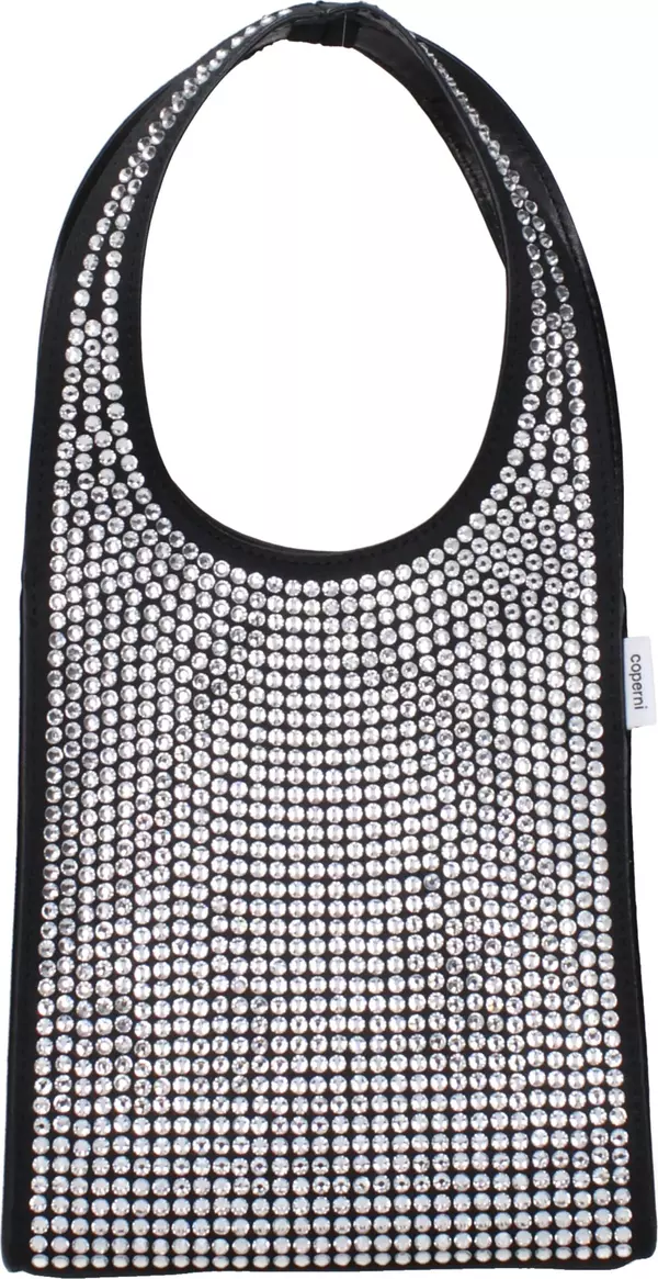 Black Fabric Handbag