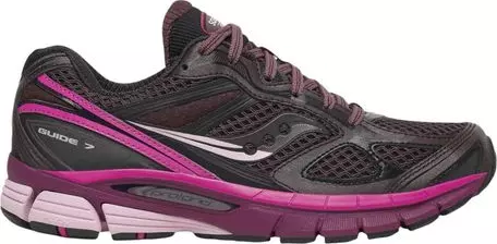 Purple Synthetic Athletic Sneakers