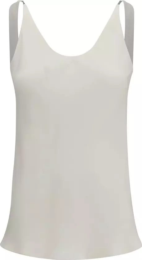 Beige Silk Blouse