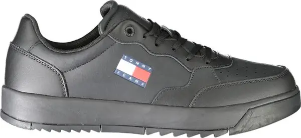 Nero Poliuretano Men Sneaker