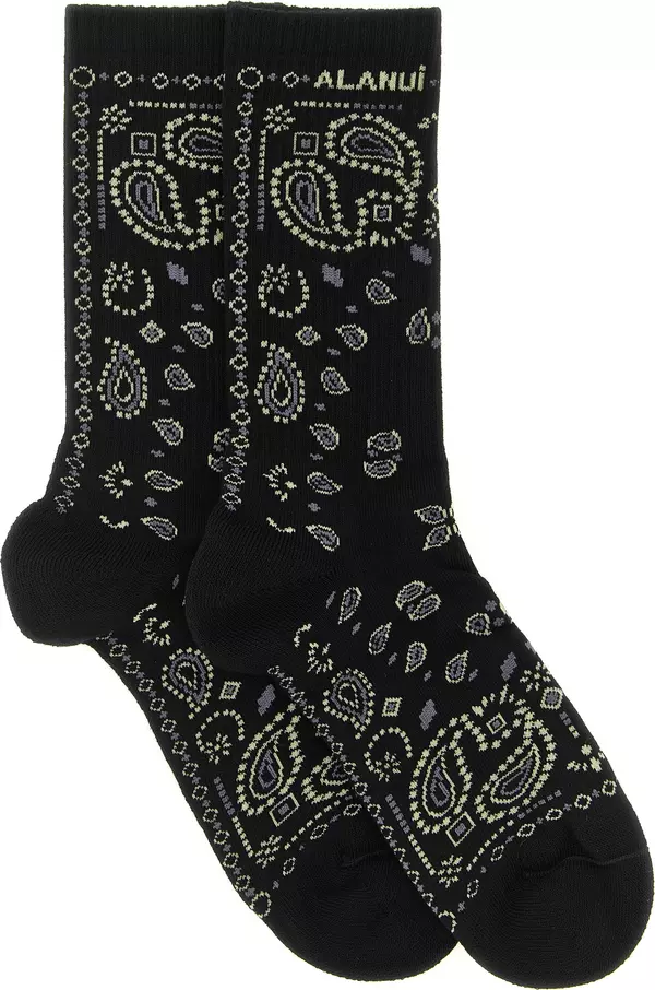 Black Cotton Socks