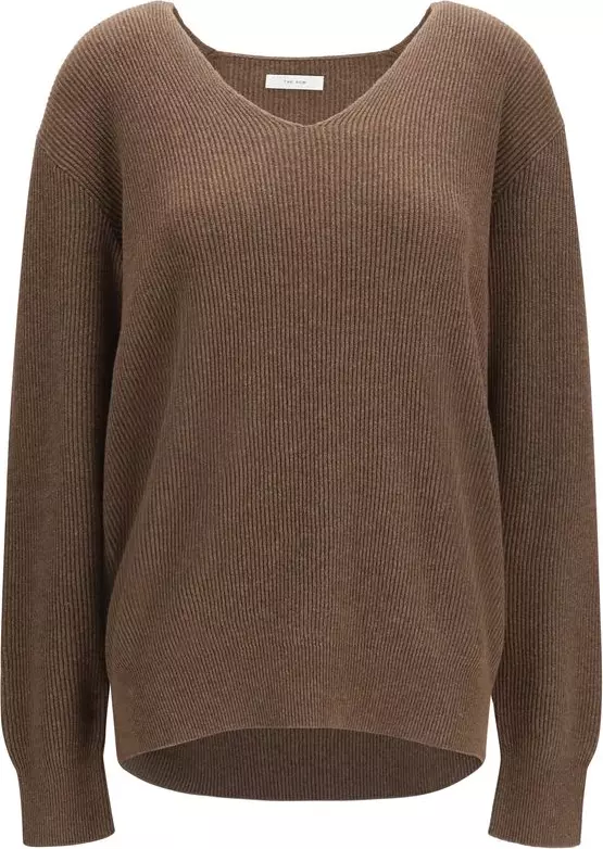 Brown Cotton Sweatshirt