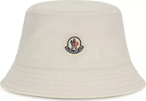 White Polyester Bucket Hat