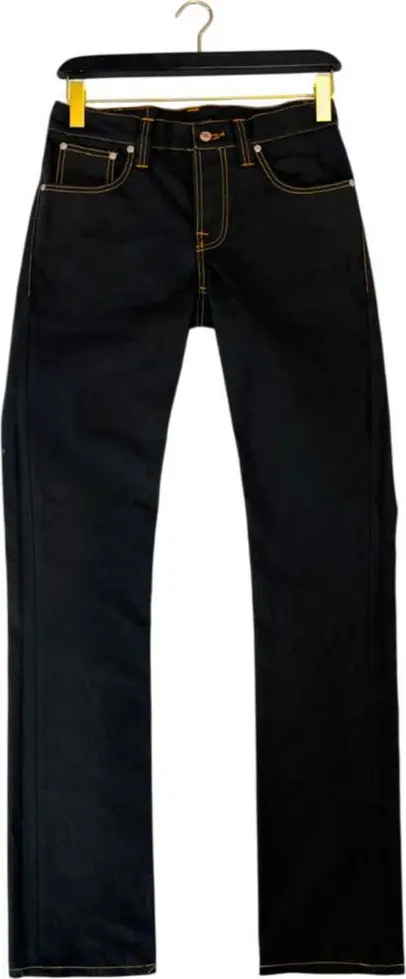 Black Cotton Men's Jean