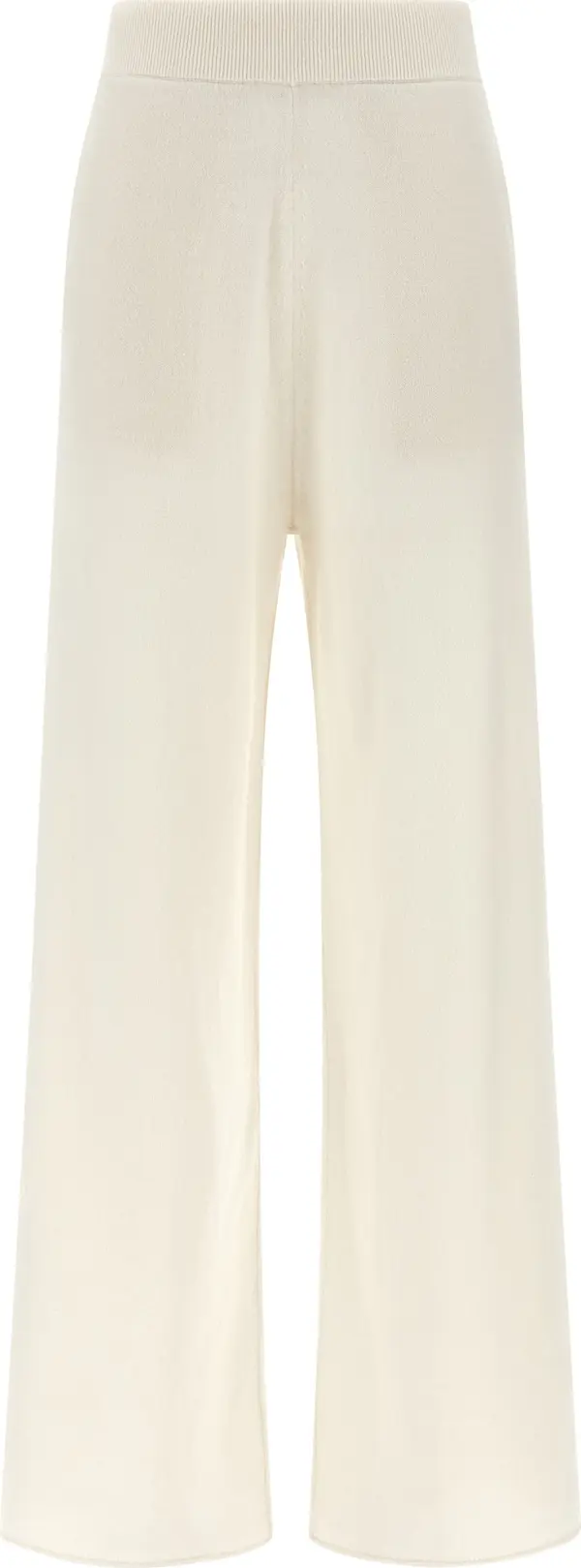 White Cashmere Casual Pants