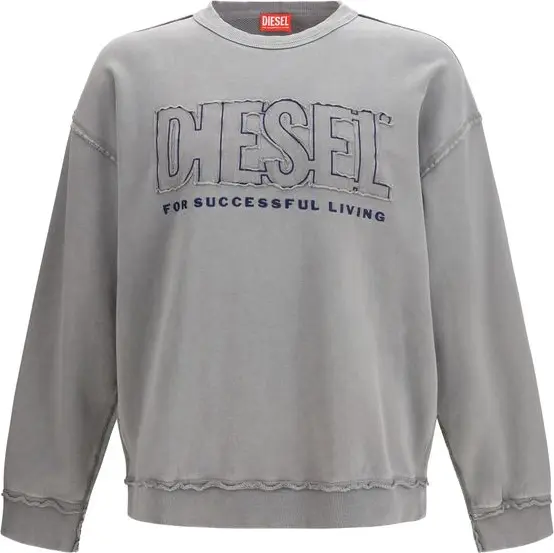 Gray Cotton Sweatshirt