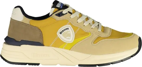Beige Polyester Sneaker
