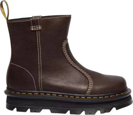 Brown Leather Ankle Boots