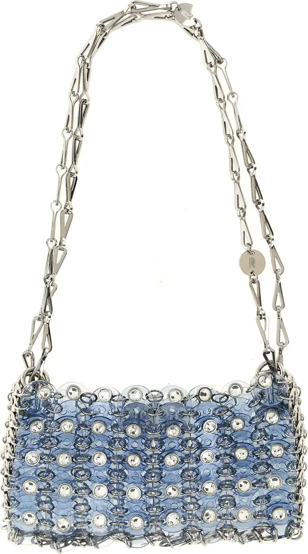Blue Resin Shoulder Bag