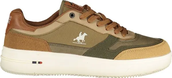 Beige Polyurethane Men Sneaker