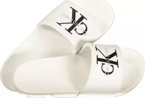 White Polyurethane Men Slipper