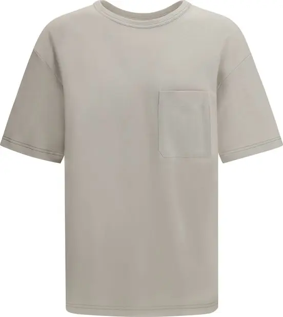 Beige Cotton T-Shirt