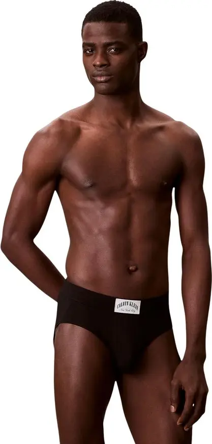 Black Cotton Briefs