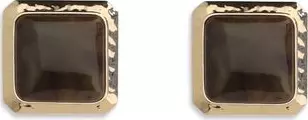 Gold Brass Earrings