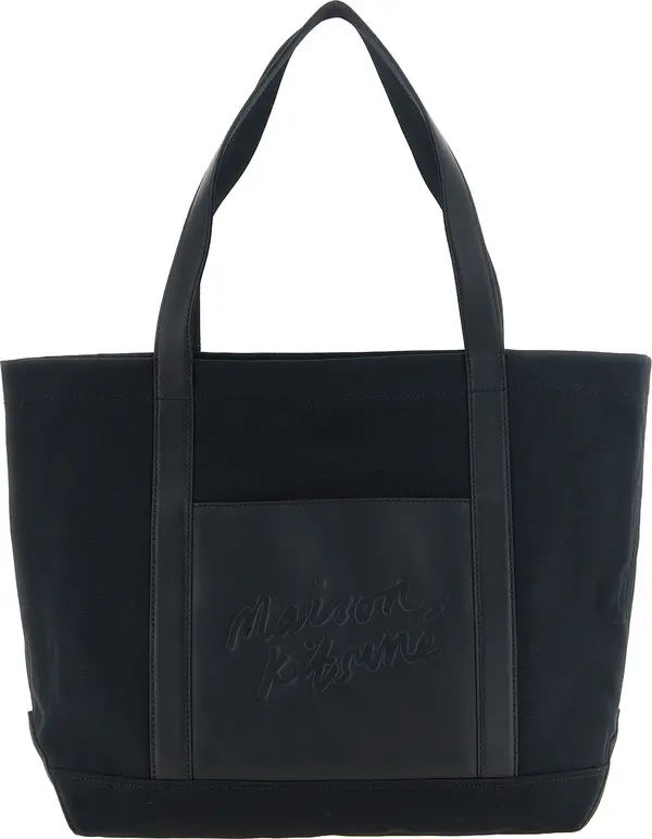 Black Cotton Tote Bag