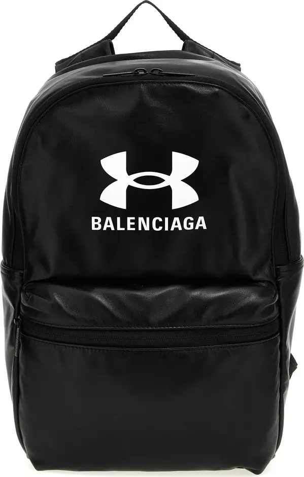 Bicolor Lamb Leather Backpack