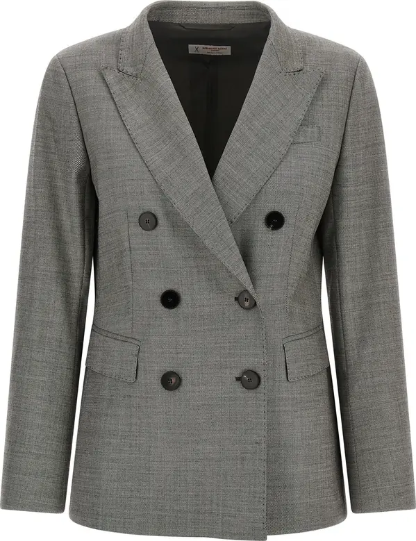 Gray Wool Blazer