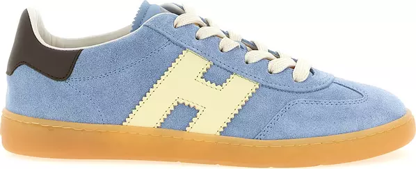 Blue Calfskin Sneakers