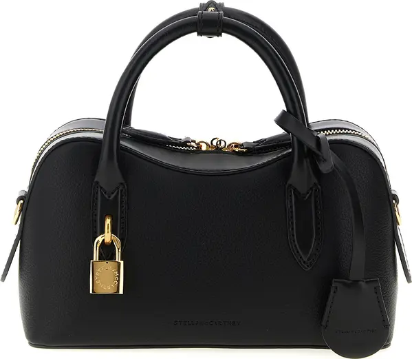 Black Polyamide Crossbody Bag