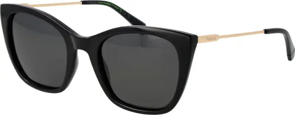 Black Polyester Sunglasses