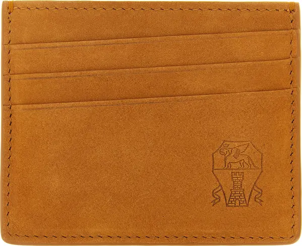 Brown Calfskin Cardholder