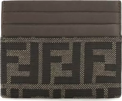 Brown Polyester Wallet