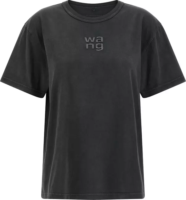 Black Cotton T-Shirt