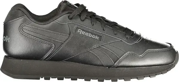 Black Polyurethane Men's Sneaker