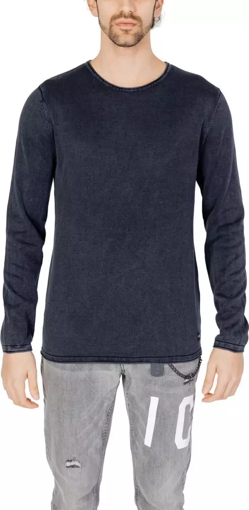 Blue Cotton Sweatshirt