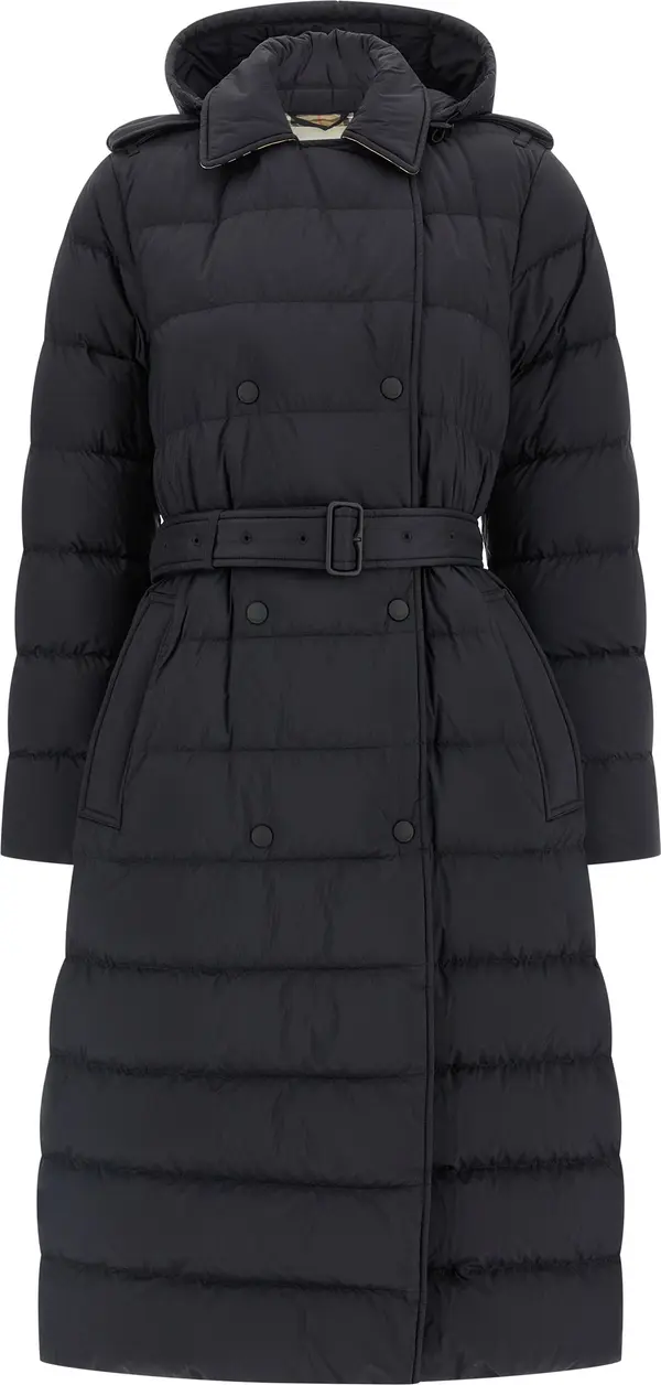 Black Polyamide Coat