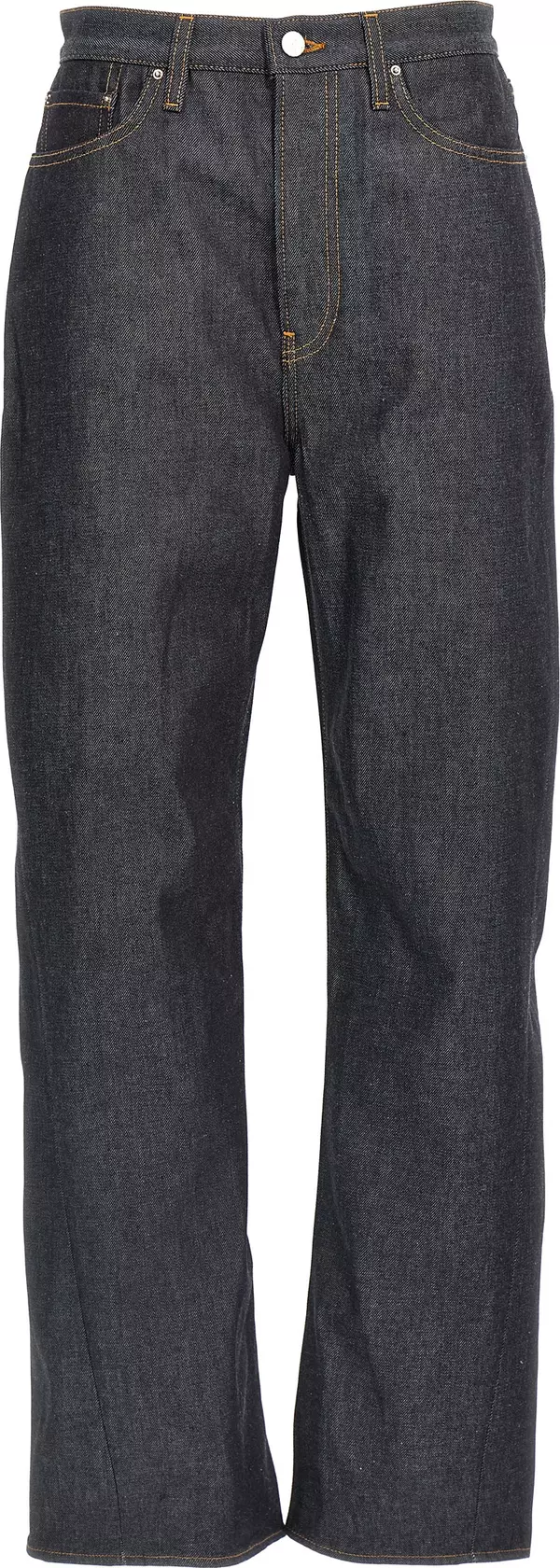 Blue Cotton Jeans Denim