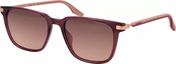 Burgundy Rubber Sunglasses